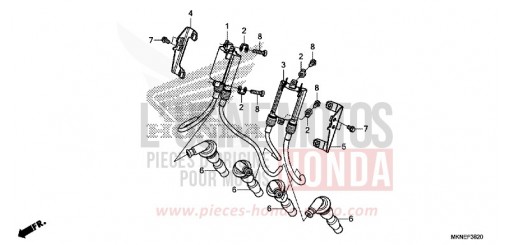 BOBINE D'ALLUMAGE CBR650RAK de 2019